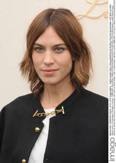 English model Alexa Chung attending the Burberry Prorsum Womenswear A W 2016 on West Albert Lawn in Kensington Gardens, London. FEBRUARY 22nd 2016  PTYx16459