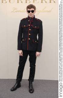Josh Whitehouse attending the Burberry Prorsum Womenswear A W 2016 on West Albert Lawn in Kensington Gardens, London. FEBRUARY 22nd 2016  PTYx16459