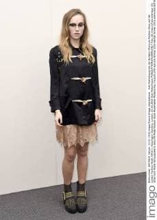 Suki Waterhouse bei der Burberry Prorsum Fashion Show auf der London Fashion Week AW16 in Kensington Gardens. London. 22.02.2016 Suki Waterhouse  Foto:xS.xVasx xFuturexImage