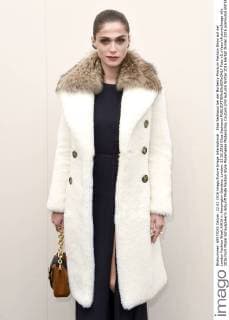 Elisa Sednaoui bei der Burberry Prorsum Fashion Show auf der London Fashion Week AW16 in Kensington Gardens. London. 22.02.2016 Elisa Sednaoui  Foto:xS.xVasx xFuturexImage
