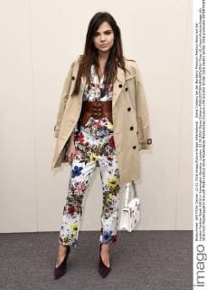 Doina Ciobanu bei der Burberry Prorsum Fashion Show auf der London Fashion Week AW16 in Kensington Gardens. London. 22.02.2016 Doina Ciobanu  Foto:xS.xVasx xFuturexImage