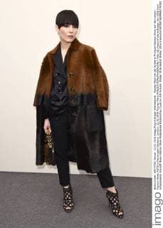 Rooney Mara bei der Burberry Prorsum Fashion Show auf der London Fashion Week AW16 in Kensington Gardens. London. 22.02.2016 Rooney Mara  Foto:xS.xVasx xFuturexImage