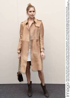 Elena Perminova bei der Burberry Prorsum Fashion Show auf der London Fashion Week AW16 in Kensington Gardens. London. 22.02.2016 Elena Perminova  Foto:xS.xVasx xFuturexImage