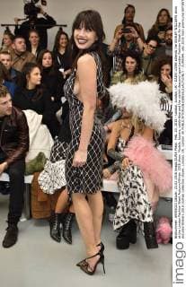 Feb. 23, 2016 - London, London, UK - DAISY LOWE attends the ASHLEY WILLIAMS show at the London Fashion Week Autumn Winter 2016 show. Models, buyers, celebrities and the stylish descend upon London Fashion Week for the Autumn Winters 2016 clothes collection shows. London, UK. London UK  - ZUMAl94_
