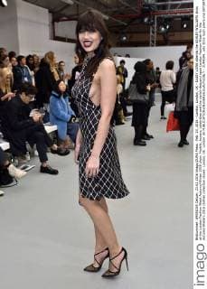 Feb. 23, 2016 - London, London, UK - DAISY LOWE attends the ASHLEY WILLIAMS show at the London Fashion Week Autumn Winter 2016 show. Models, buyers, celebrities and the stylish descend upon London Fashion Week for the Autumn Winters 2016 clothes collection shows. London, UK. London UK  - ZUMAl94_