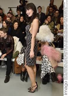 Feb. 23, 2016 - London, London, UK - DAISY LOWE attends the ASHLEY WILLIAMS show at the London Fashion Week Autumn Winter 2016 show. Models, buyers, celebrities and the stylish descend upon London Fashion Week for the Autumn Winters 2016 clothes collection shows. London, UK. London UK  - ZUMAl94_