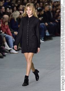 Feb. 23, 2016 - London, London, UK - GEORGIA MAY JAGGER on the catwalk for the ASHLEY WILLIAMS show at the London Fashion Week Autumn Winter 2016 show. Models, buyers, celebrities and the stylish descend upon London Fashion Week for the Autumn Winters 2016 clothes collection shows. London, UK. London UK  - ZUMAl94_