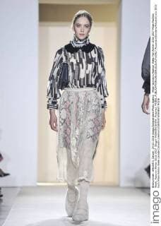 Milan Woman s Fashion Week Fall Winter 2016 2017 Milan Fashion Week, Autumn Winter 2016 2017. Blugirl FASHION SHOW. Pictured: MODEL  RiccardoxGiordano fotosicki