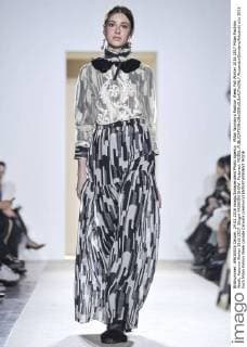 Milan Woman s Fashion Week Fall Winter 2016 2017 Milan Fashion Week, Autumn Winter 2016 2017. Blugirl FASHION SHOW. Pictured: MODEL  RiccardoxGiordano fotosicki