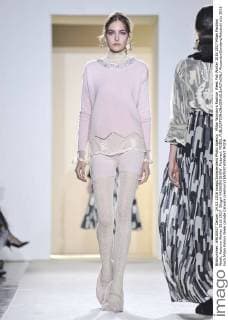 Milan Woman s Fashion Week Fall Winter 2016 2017 Milan Fashion Week, Autumn Winter 2016 2017. Blugirl FASHION SHOW. Pictured: MODEL  RiccardoxGiordano fotosicki