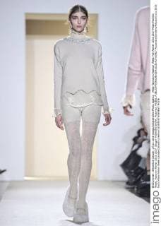 Milan Woman s Fashion Week Fall Winter 2016 2017 Milan Fashion Week, Autumn Winter 2016 2017. Blugirl FASHION SHOW. Pictured: MODEL  RiccardoxGiordano fotosicki