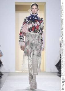 Milan Woman s Fashion Week Fall Winter 2016 2017 Milan Fashion Week, Autumn Winter 2016 2017. Blugirl FASHION SHOW. Pictured: MODEL  RiccardoxGiordano fotosicki