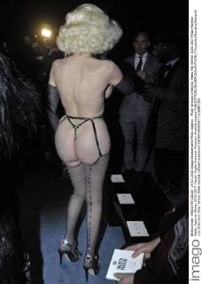 Milan Woman s Fashion Week Fall Winter 2016 2017 Milan Fashion Week, Autumn Winter 2016 2017. Fausto Puglisi frontrow Pictured: Amanda Lepore  RiccardoxGiordano fotosicki