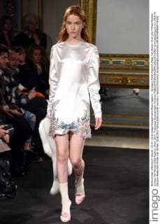 Woman s Milan Fashion Week Fall Winter 2016 2017 Milan Fashion woman Fall Winter 2016 Fashion Show 2017. Francesco Scognamiglio Pictured  SimonaxChioccia
