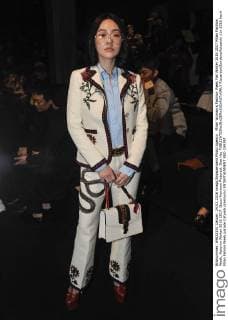 Milan Woman s Fashion Week Fall Winter 2016 2017 Milan Fashion Week, Autumn Winter 2016 2017. Gucci frontrow Pictured: Dee Hsu  RiccardoxGiordano fotosicki