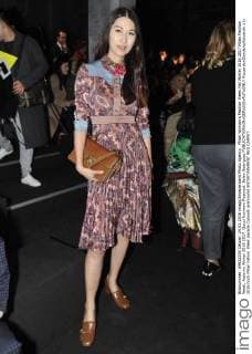 Milan Woman s Fashion Week Fall Winter 2016 2017 Milan Fashion Week, Autumn Winter 2016 2017. Gucci frontrow Pictured: Belen Rodriguez  RiccardoxGiordano fotosicki