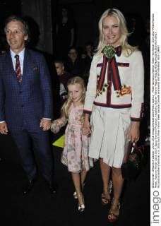 Milan Woman s Fashion Week Fall Winter 2016 2017 Milan Fashion Week, Autumn Winter 2016 2017. Gucci frontrow Pictured: Alejandro Gravier Valeria Mazza  RiccardoxGiordano fotosicki