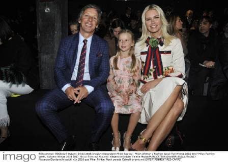 Milan Woman s Fashion Week Fall Winter 2016 2017 Milan Fashion Week, Autumn Winter 2016 2017. Gucci frontrow Pictured: Alejandro Gravier Valeria Mazza  RiccardoxGiordano fotosicki