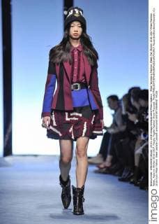 Milan Woman s Fashion Week Fall Winter 2016 2017 Milan Fashion Week, Autumn Winter 2016 2017. Fausto Puglisi Fashion Show Pictured: Model  RiccardoxGiordano fotosicki