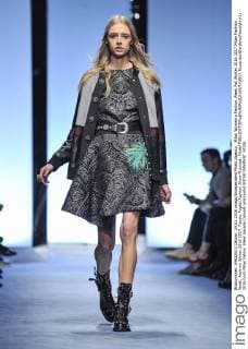 Milan Woman s Fashion Week Fall Winter 2016 2017 Milan Fashion Week, Autumn Winter 2016 2017. Fausto Puglisi Fashion Show Pictured: Model  RiccardoxGiordano fotosicki