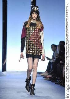 Milan Woman s Fashion Week Fall Winter 2016 2017 Milan Fashion Week, Autumn Winter 2016 2017. Fausto Puglisi Fashion Show Pictured: Model  RiccardoxGiordano fotosicki