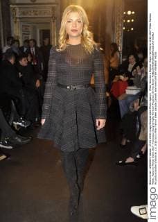 Milan Woman s Fashion Week Fall Winter 2016 2017 Milan Fashion Week, Autumn Winter 2016 2017. Francesco Scognamiglio frontrow Pictured: Emma Brown  RiccardoxGiordano fotosicki