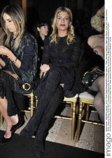 Milan Woman s Fashion Week Fall Winter 2016 2017 Milan Fashion Week, Autumn Winter 2016 2017. Francesco Scognamiglio frontrow Pictured: Emma Brown  RiccardoxGiordano fotosicki