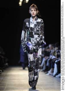 Milan Woman s Fashion Week Fall Winter 2016 2017 Milan Fashion Week, Autumn Winter 2016 2017. Costume National Fashionshow Pictured: model  RiccardoxGiordano fotosicki