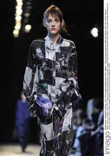 Milan Woman s Fashion Week Fall Winter 2016 2017 Milan Fashion Week, Autumn Winter 2016 2017. Costume National Fashionshow Pictured: model  RiccardoxGiordano fotosicki