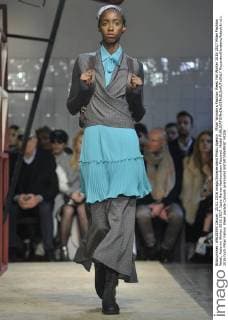 Milan Woman s Fashion Week Fall Winter 2016 2017 Milan Fashion Week, Autumn Winter 2016 2017. Isola Marras fashionshow Pictured: Model  RiccardoxGiordano fotosicki
