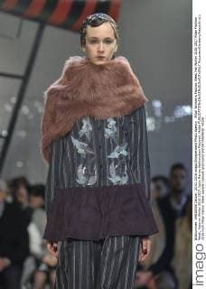 Milan Woman s Fashion Week Fall Winter 2016 2017 Milan Fashion Week, Autumn Winter 2016 2017. Isola Marras fashionshow Pictured: Model  RiccardoxGiordano fotosicki