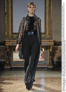 Milan Woman s Fashion Week Fall Winter 2016 2017 Milan Fashion Week, Autumn Winter 2016 2017 .les Copains fashionshow Pictured: Model  RiccardoxGiordano fotosicki