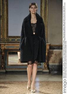 Milan Woman s Fashion Week Fall Winter 2016 2017 Milan Fashion Week, Autumn Winter 2016 2017 .les Copains fashionshow Pictured: Model  RiccardoxGiordano fotosicki