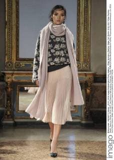 Milan Woman s Fashion Week Fall Winter 2016 2017 Milan Fashion Week, Autumn Winter 2016 2017 .les Copains fashionshow Pictured: Model  RiccardoxGiordano fotosicki