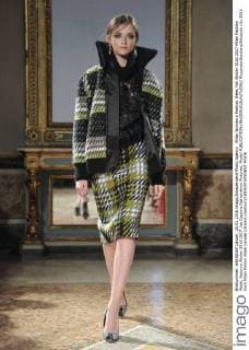 Milan Woman s Fashion Week Fall Winter 2016 2017 Milan Fashion Week, Autumn Winter 2016 2017 .les Copains fashionshow Pictured: Model  RiccardoxGiordano fotosicki