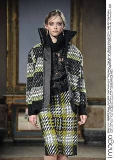 Milan Woman s Fashion Week Fall Winter 2016 2017 Milan Fashion Week, Autumn Winter 2016 2017 .les Copains fashionshow Pictured: Model  RiccardoxGiordano fotosicki
