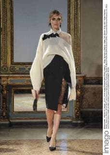 Milan Woman s Fashion Week Fall Winter 2016 2017 Milan Fashion Week, Autumn Winter 2016 2017 .les Copains fashionshow Pictured: Model  RiccardoxGiordano fotosicki