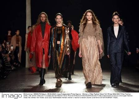 Woman s Milan Fashion Week Fall Winter 2016 2017 Milan Fashion Week, Fall Winter 2016 2017 Cristiano Burani Fashion Show Pictured  SimonaxChioccia