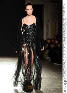 Woman s Milan Fashion Week Fall Winter 2016 2017 Milan Fashion Week, Fall Winter 2016 2017 Cristiano Burani Fashion Show Pictured  SimonaxChioccia