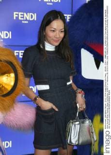 MILAN, ITALY - FEBRUARY 25: (CHINA OUT) Tina Leung arrives at the Fendi show during Milan Fashion Week Fall Winter 2016 17 on February 25, 2016 in Milan, Italy.  CFP480191833