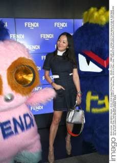 MILAN, ITALY - FEBRUARY 25: (CHINA OUT) Tina Leung arrives at the Fendi show during Milan Fashion Week Fall Winter 2016 17 on February 25, 2016 in Milan, Italy.  CFP480191840