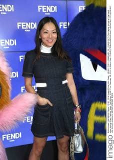MILAN, ITALY - FEBRUARY 25: (CHINA OUT) Tina Leung arrives at the Fendi show during Milan Fashion Week Fall Winter 2016 17 on February 25, 2016 in Milan, Italy.  CFP480191841