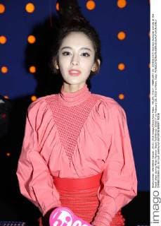 MILAN, ITALY - FEBRUARY 25: (CHINA OUT) Actress Gulnazar arrives at the Fendi show during Milan Fashion Week Fall Winter 2016 17 on February 25, 2016 in Milan, Italy.  CFP480191843