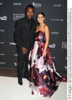 February 25, 2016 - Los Angeles, CA, United States - 25 February 2016 - Los Angeles, California - Lyriq Bent, Emmanuelle Chriqui. 3rd Annual An Evening With Canada s Stars held at the Four Seasons Hotel. Photo Credit: Los Angeles United States - ZUMAs123