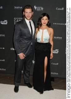 February 25, 2016 - Los Angeles, CA, United States - 25 February 2016 - Los Angeles, California - Greyston Holt, Cristina Rosato. 3rd Annual An Evening With Canada s Stars held at the Four Seasons Hotel. Photo Credit: Los Angeles United States - ZUMAs123