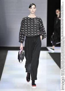 Milan Woman s Fashion Week Fall Winter 2016 2017 Milan Fashion Week, Autumn Winter 2016 2017. Emporio Armani fashionshow Pictured: model  RiccardoxGiordanox xfotosicki