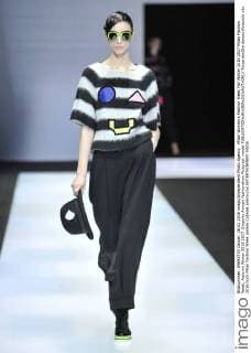 Milan Woman s Fashion Week Fall Winter 2016 2017 Milan Fashion Week, Autumn Winter 2016 2017. Emporio Armani fashionshow Pictured: model  RiccardoxGiordanox xfotosicki