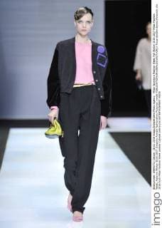 Milan Woman s Fashion Week Fall Winter 2016 2017 Milan Fashion Week, Autumn Winter 2016 2017. Emporio Armani fashionshow Pictured: model  RiccardoxGiordanox xfotosicki