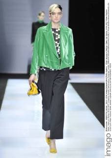 Milan Woman s Fashion Week Fall Winter 2016 2017 Milan Fashion Week, Autumn Winter 2016 2017. Emporio Armani fashionshow Pictured: model  RiccardoxGiordanox xfotosicki