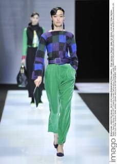 Milan Woman s Fashion Week Fall Winter 2016 2017 Milan Fashion Week, Autumn Winter 2016 2017. Emporio Armani fashionshow Pictured: model  RiccardoxGiordanox xfotosicki